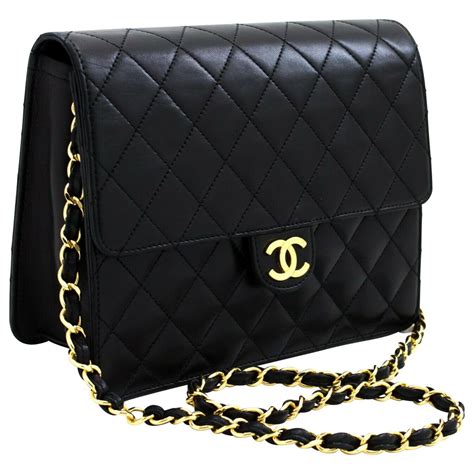 borsa chanel tracolla nera